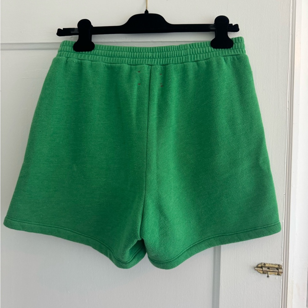Xirena Shayne sweat short in green leaf - Picture 4 of 6